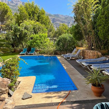 Groundfloor Of Villa,Altea La Vella, Private Pool,Quiet & Residential Eksteriør billede